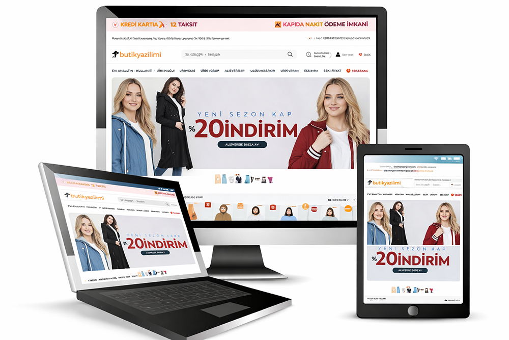 Butik & Giyim E-Ticaret Yazılımı